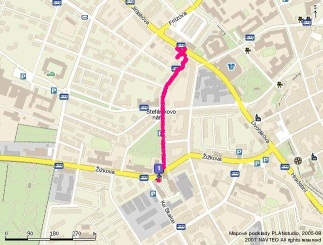 Jihlava - úřad bus
