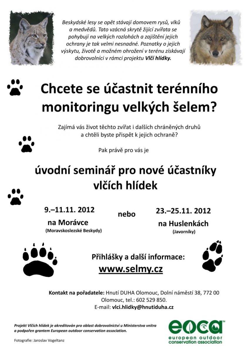 Chcete se astnit ternnho  monitoringu velkch elem?