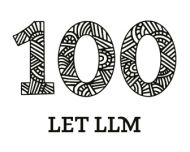 logo 100 let LLM