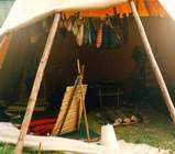 furnished tee-pee