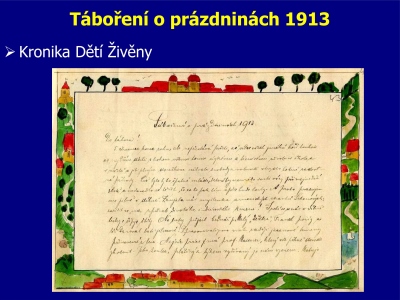 Tboen o przdninch 1913