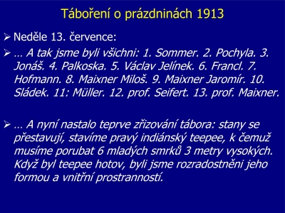 Tboen o przdninch 1913