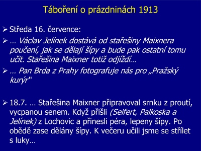 Tboen o przdninch 1913