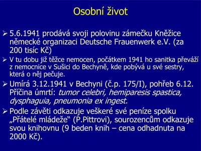 Osobn ivot