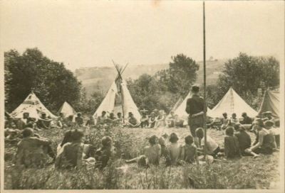 LT na Ostrovì dávné touhy u Berouna, 19. 7. 1924